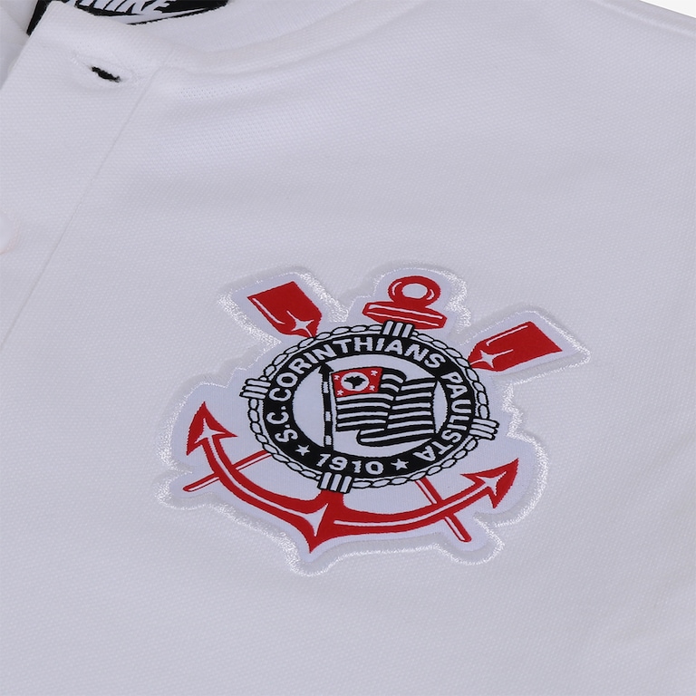Camisa Polo Nike Sportswear Corinthians Infantil - Foto 3