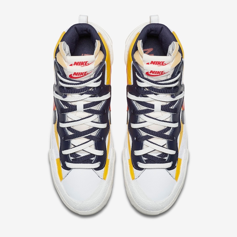 Tênis Nike Blazer Mid Sacai Masculino - Foto 4