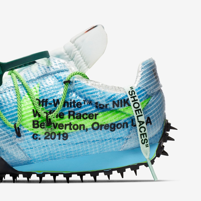 Tênis Nike x Off-White Waffle Racer Feminino - Foto 11