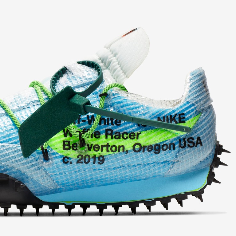 Tênis Nike x Off-White Waffle Racer Feminino - Foto 12
