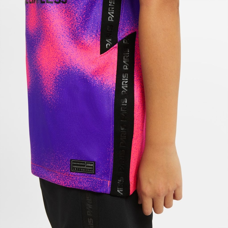 Camisa Nike PSG IV 2020/21 Torcedor Pro Infantil - Foto 5