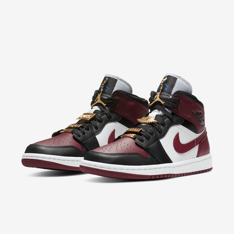 Air Jordan 1 Mid Feminino - Foto 5