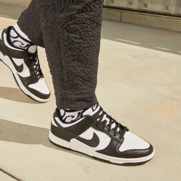 Tênis Nike Dunk Low Retro Panda Masculino - Foto 2