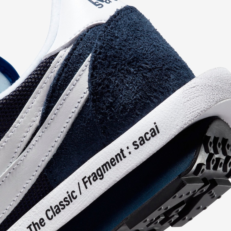 LDWaffle x sacai x Fragment Blackened Blue - Nike