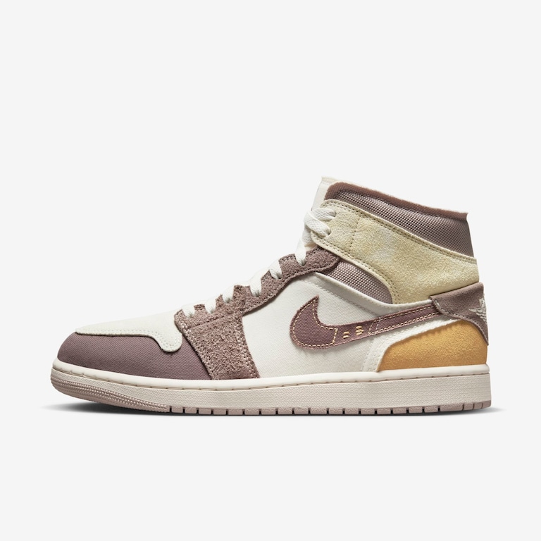 Tênis Air Jordan 1 Mid SE Craft Masculino - Foto 1