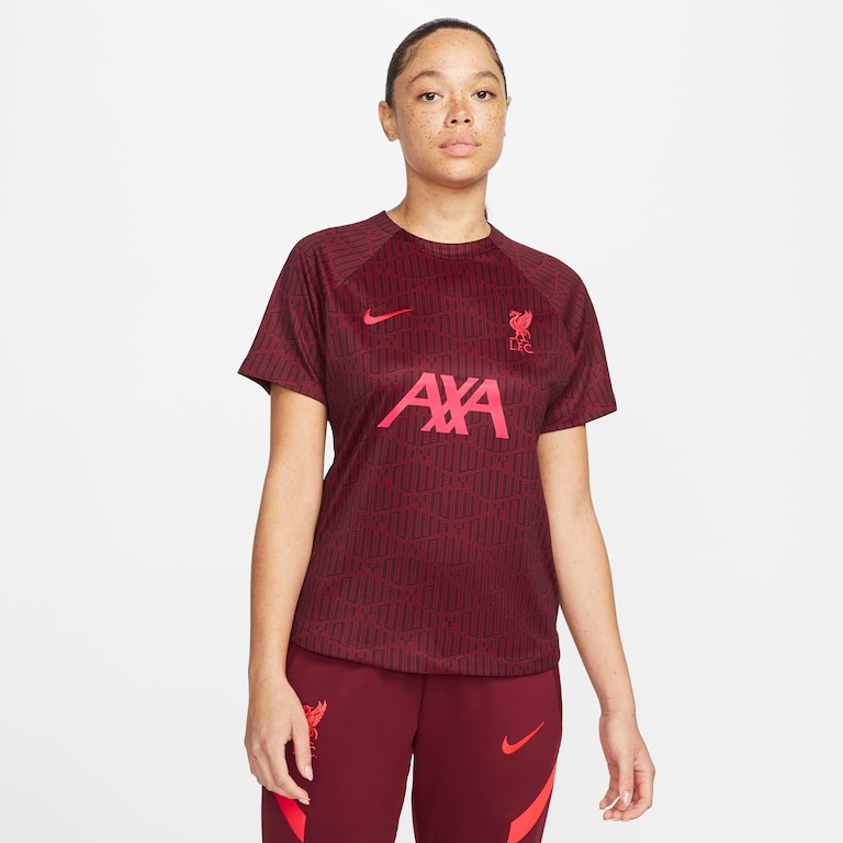 Camiseta Nike Liverpool Dri-FIT Feminina - Foto 1