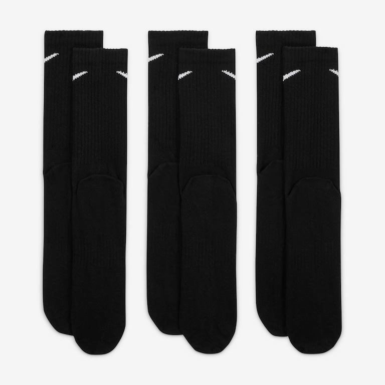 Meia Nike Everyday Lightweight Training Crew (3 Pares) Masculina - Foto 2