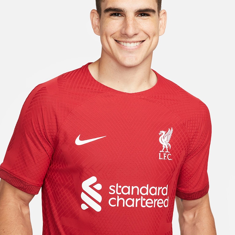 Camisa Nike Liverpool I 2022/23 Jogador Masculina - Foto 6