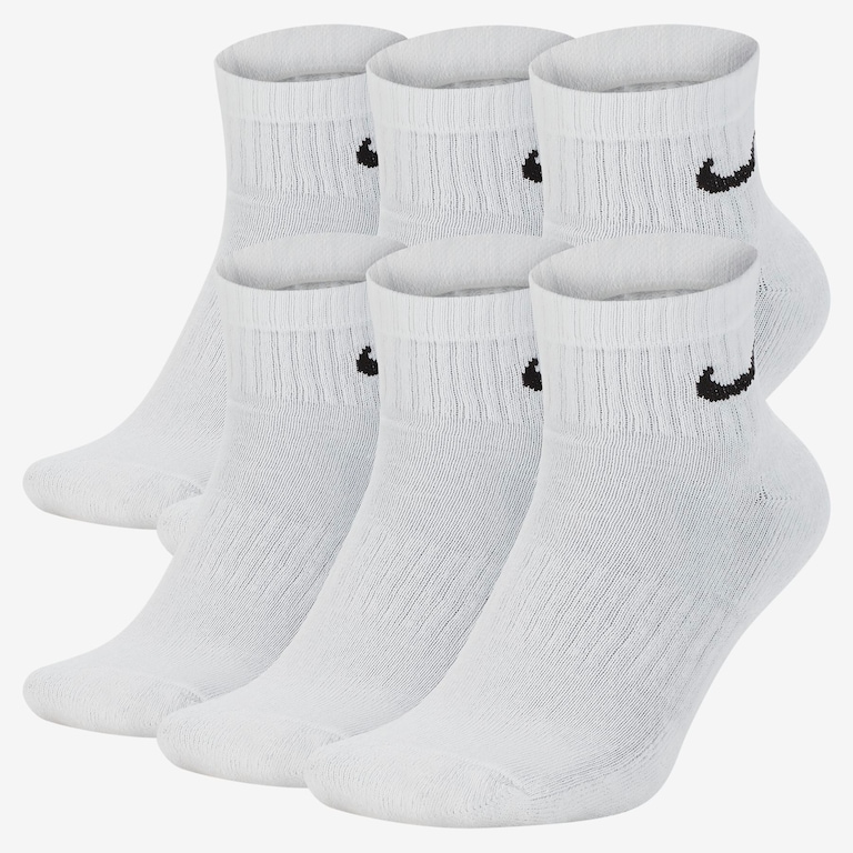 Meia Nike Everyday Cushioned Unissex (6 Pares) - Foto 1