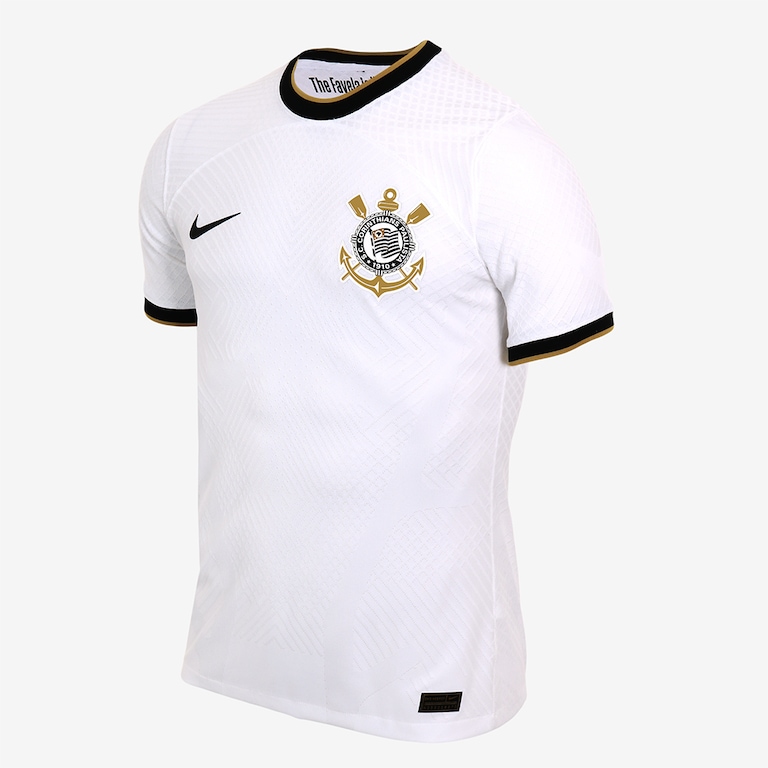 Camisa Nike Corinthians I 2022/2023 Jogador Masculina - Foto 1