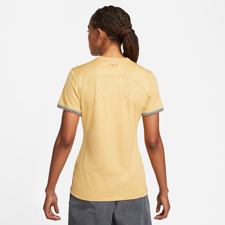 Camisa Nike Barcelona II 2022/2023 Torcedora Pro Feminina - Foto 2