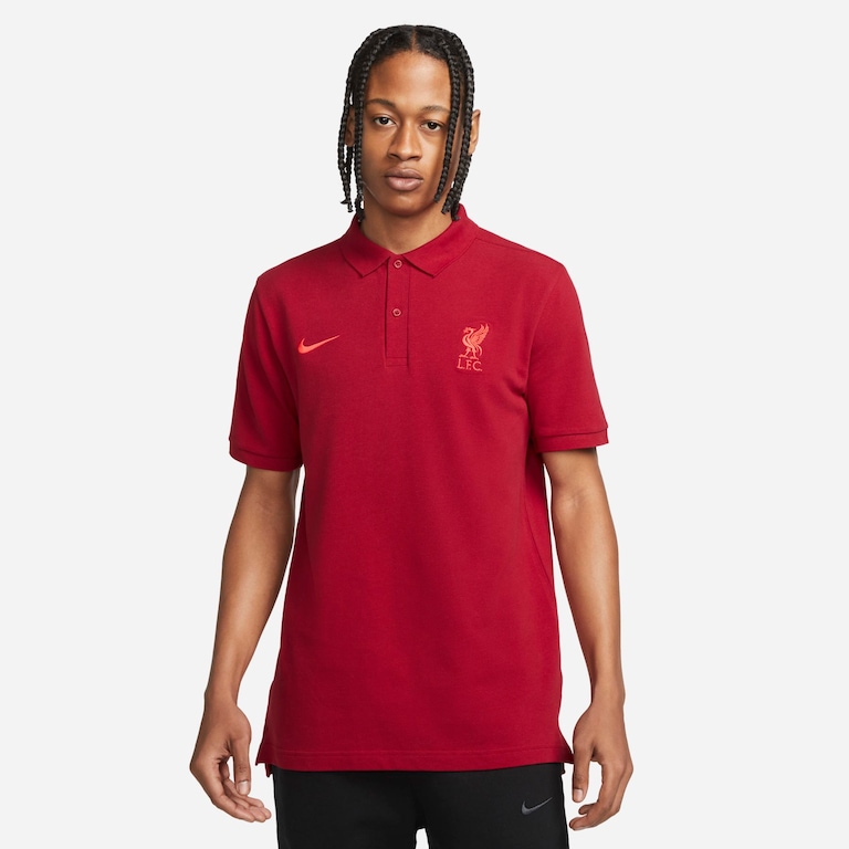 Camisa Polo Nike Liverpool Masculina - Foto 1