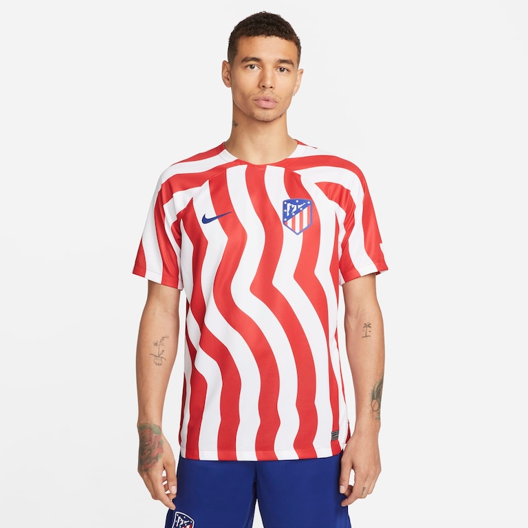 Camisa Nike Atlético de Madrid I 2022/2023 Torcedor Pro Masculina - Foto 1