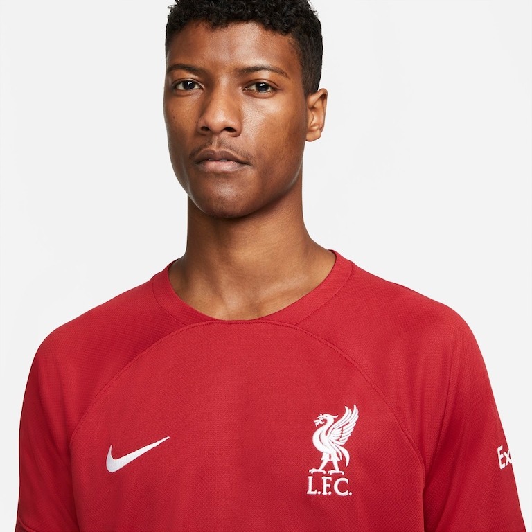 Camisa Nike Liverpool I 2022/23 Torcedor Pro Masculina - Foto 3