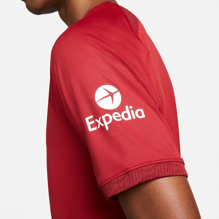 Camisa Nike Liverpool I 2022/23 Torcedor Pro Masculina - Foto 4