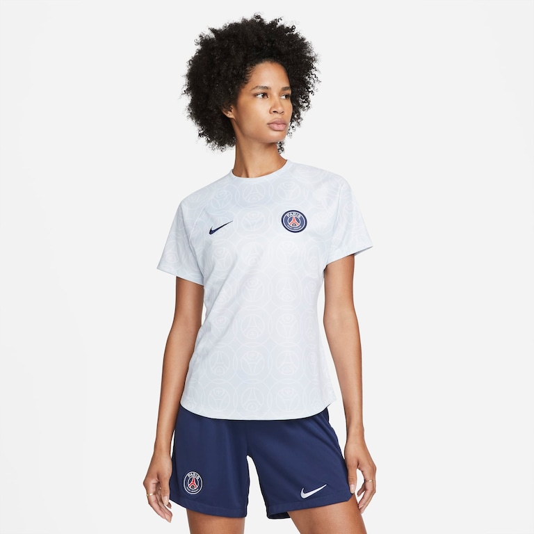 Camiseta Nike Pre-Match PSG Feminina - Foto 1