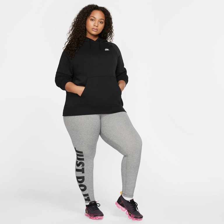 Plus Size - Blusão Nike Sportswear Essential Feminino - Foto 5