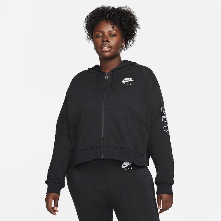 Plus Size - Jaqueta Nike Sportswear Air Feminina - Foto 1