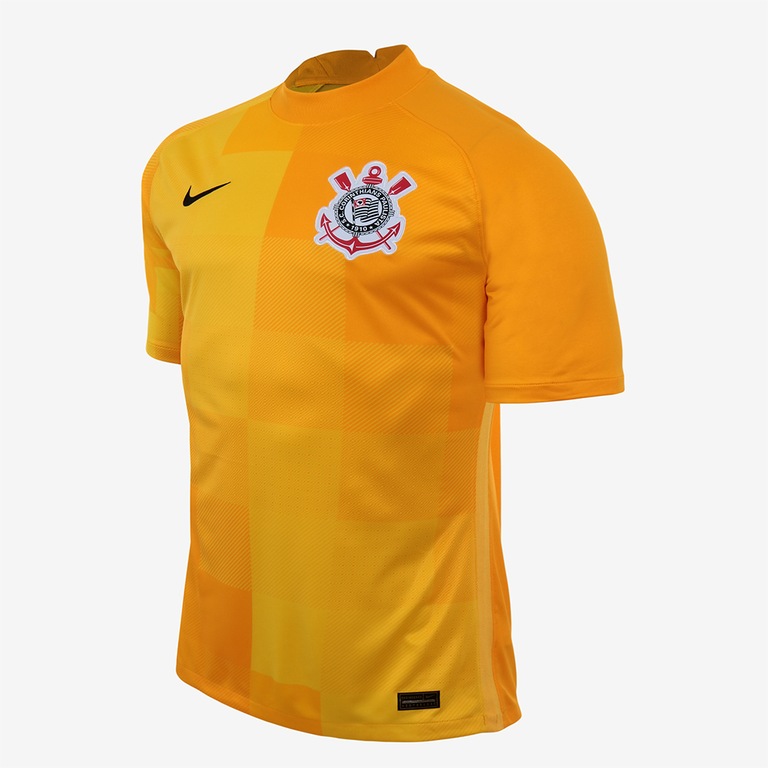 Camisa de Goleiro Nike NV Corinthians Dri-FIT Foundation Masculina - Foto 1
