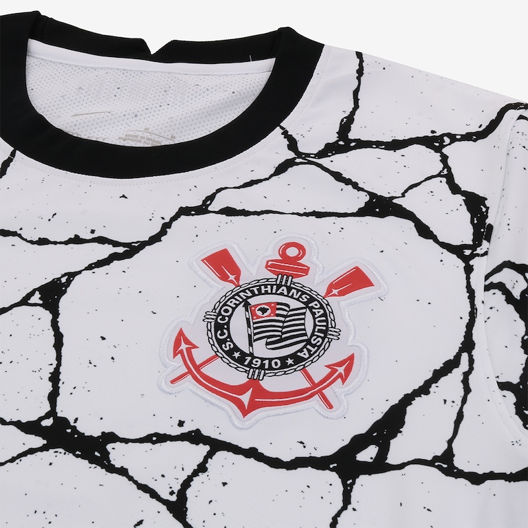 Camisa Nike Corinthians I Dri-FIT Foundation Masculina - Foto 3