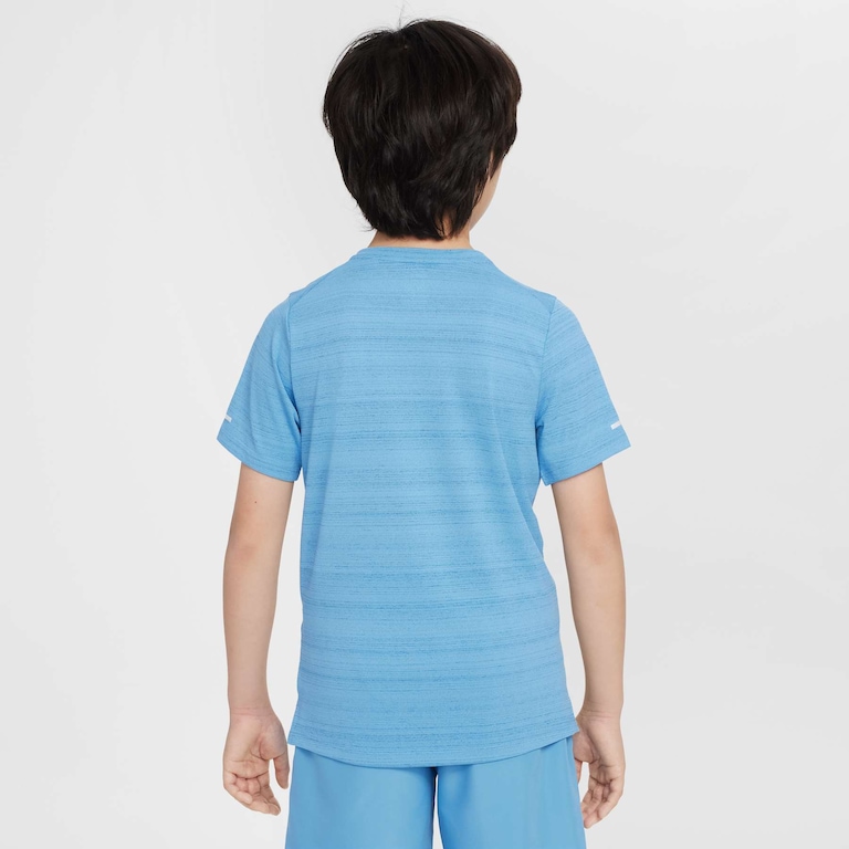 Camiseta Nike Dri-FIT Miler Infantil - Foto 2