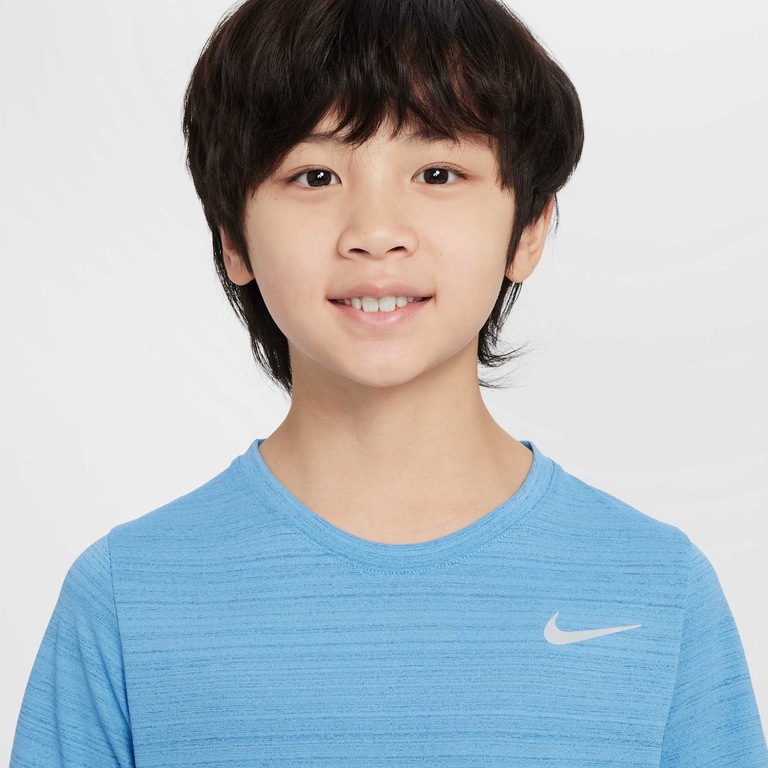 Camiseta Nike Dri-FIT Miler Infantil - Foto 3