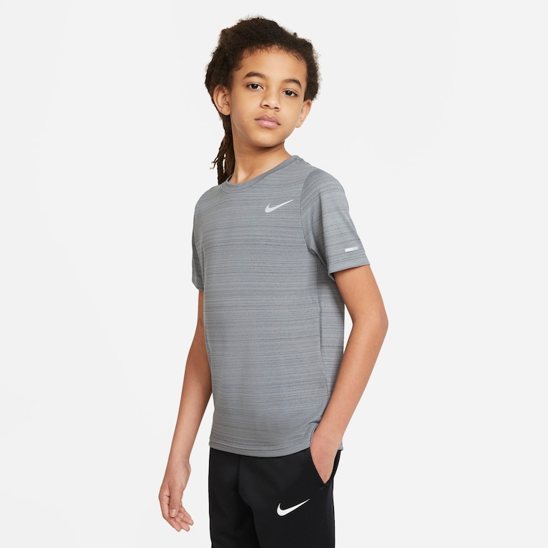 Camiseta Nike Dri-FIT Miler Infantil - Foto 1