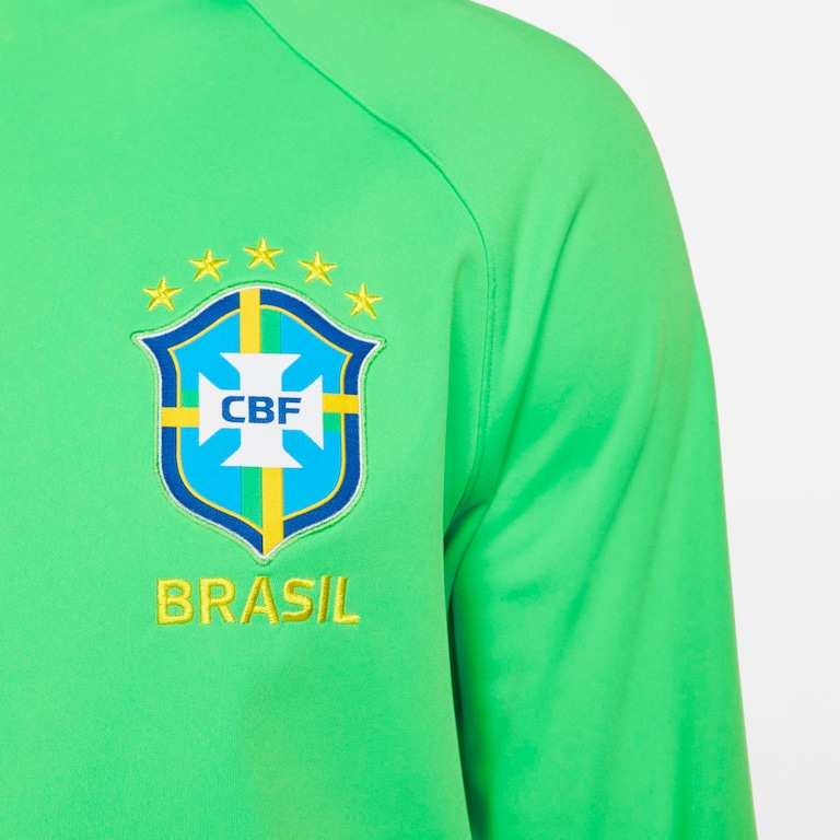 Jaqueta Nike Brasil Dri-fit Hino Masculina - Foto 4