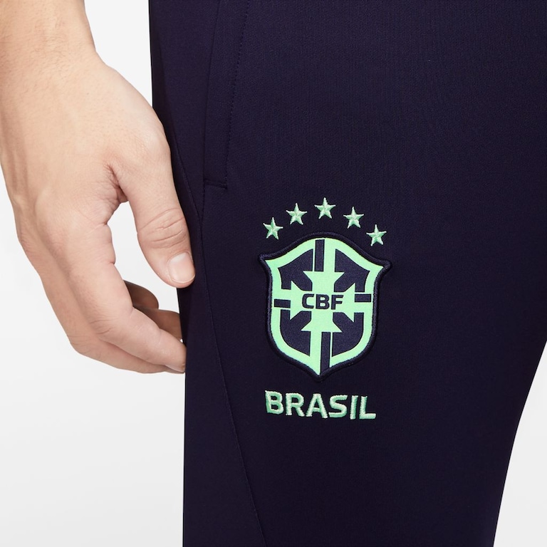 Calça Nike Brasil Strike Masculina - Foto 3