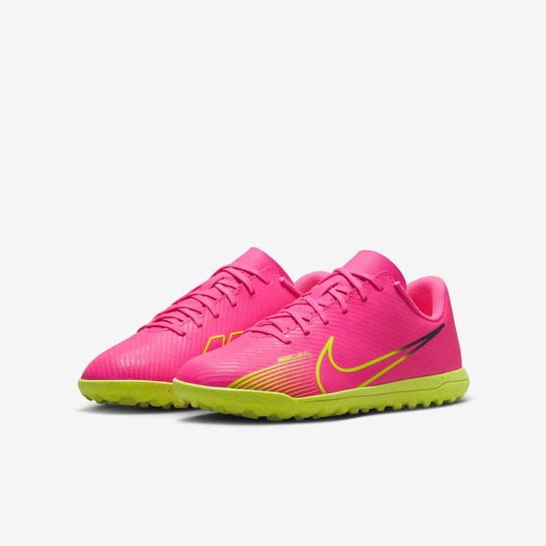 Chuteira Nike Mercurial Vapor 15 Club Infantil Society - Foto 5