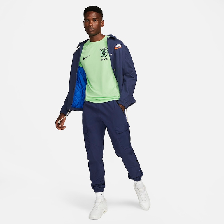 Camiseta Nike Brasil Academy Pro Masculina - Foto 4