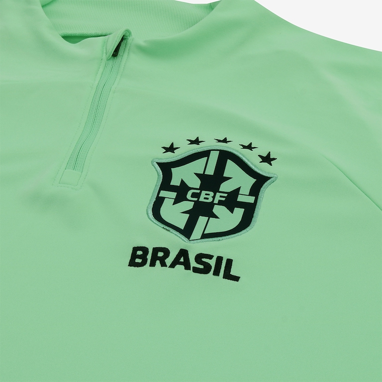 Camiseta Nike Manga Longa Brasil Academy Pro Masculina - Foto 3