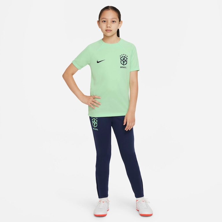 Camiseta Nike Brasil Academy Pro Infantil - Foto 5