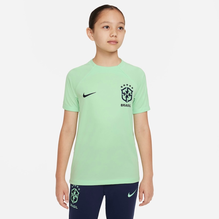 Camiseta Nike Brasil Academy Pro Infantil - Foto 1