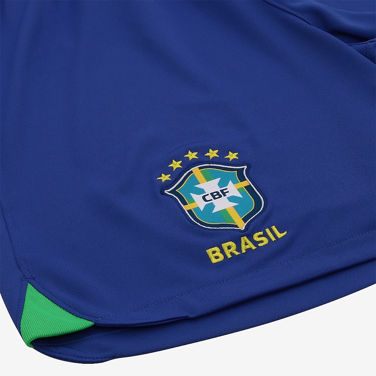 Shorts Nike Brasil I 2022/23 Torcedor Pro Masculino - Foto 3