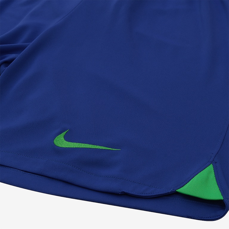 Shorts Nike Brasil I 2022/23 Torcedor Pro Masculino - Foto 4