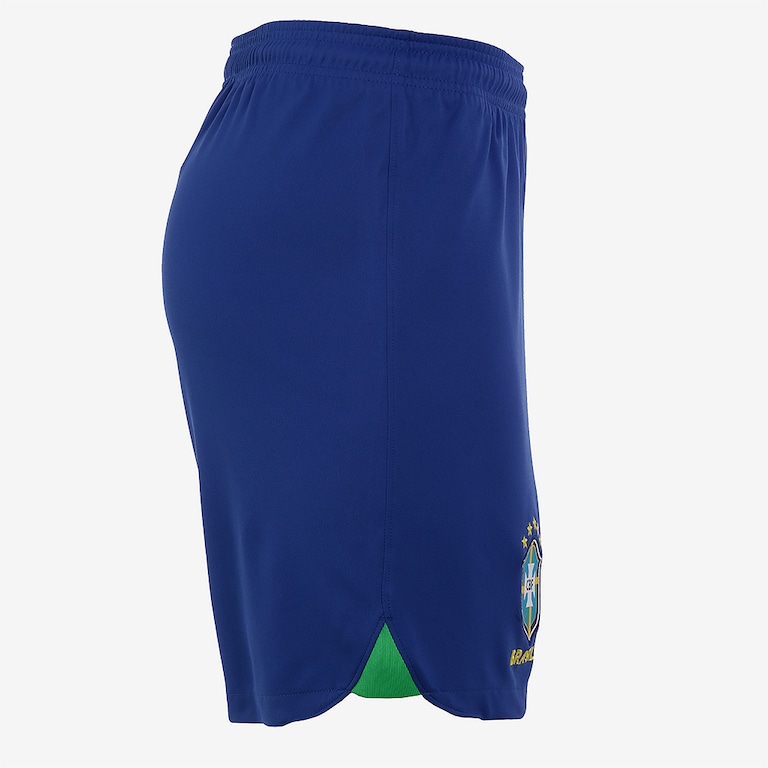 Shorts Nike Brasil I 2022/23 Torcedor Pro Masculino - Foto 5