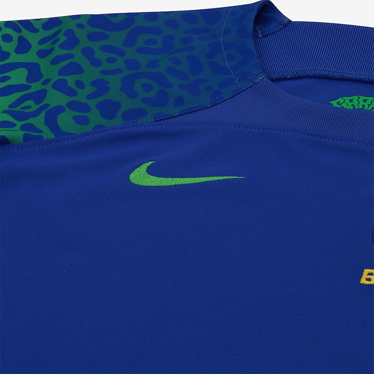 Camisa Nike Brasil II 2022/23 Torcedor Pro Crianças - Foto 4