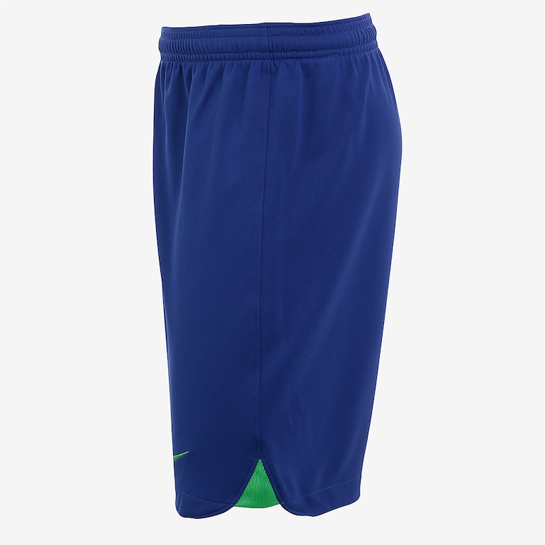 Shorts Nike Brasil I 2022/23 Torcedor Pro Infantil - Foto 6