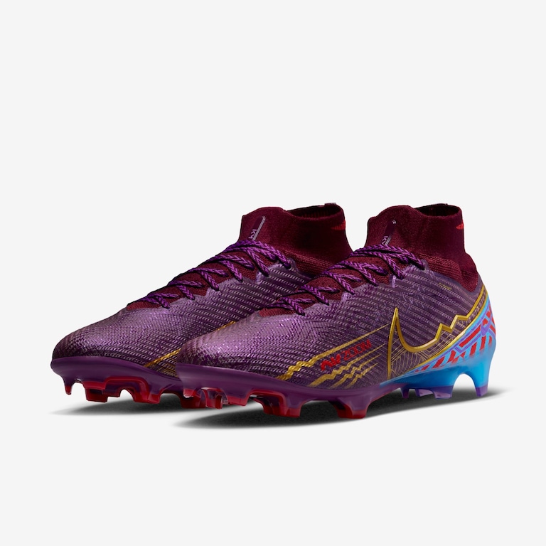 Chuteira Nike Zoom Mercurial Superfly 9 Elite KM Campo - Foto 5