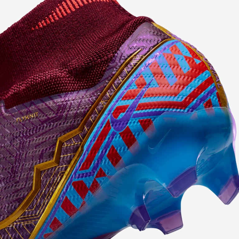 Chuteira Nike Zoom Mercurial Superfly 9 Elite KM Campo - Foto 9