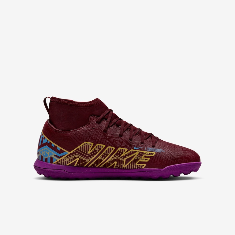 Chuteira Nike Mercurial Superfly 9 Club KM Infantil Society - Foto 3