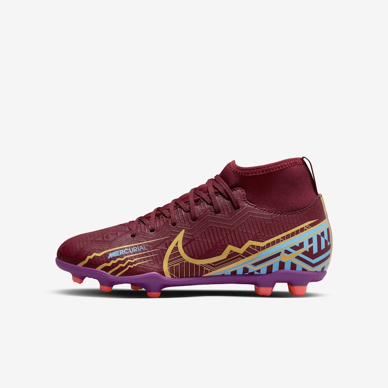 Chuteira Nike Mercurial Superfly 9 Club KM Infantil Campo - Foto 1