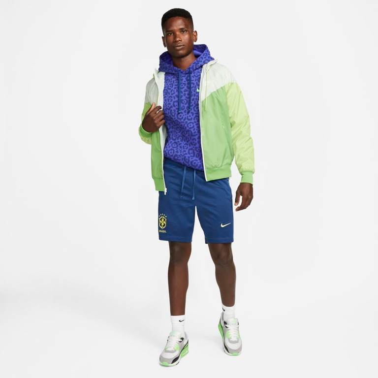 Blusão Nike Sportswear Brasil Club Fleece Masculino - Foto 5