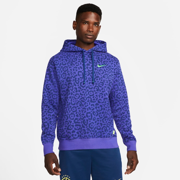 Blusão Nike Sportswear Brasil Club Fleece Masculino - Foto 1