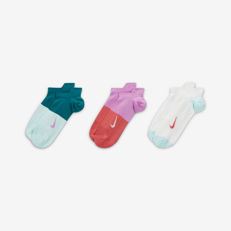 Meia Nike Everyday Plus Lightweight (3 Pares) Feminina - Foto 2