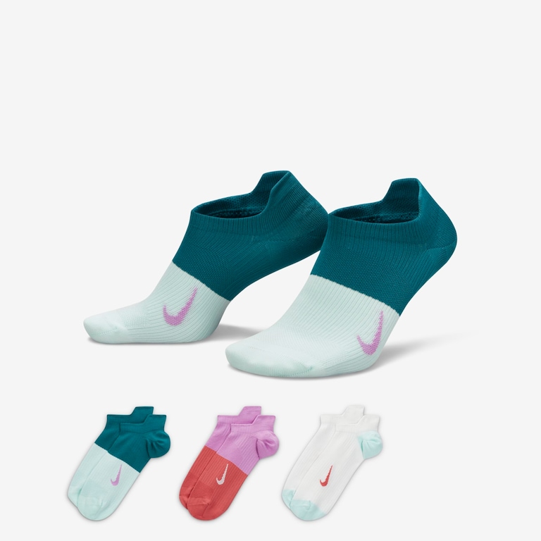 Meia Nike Everyday Plus Lightweight (3 Pares) Feminina - Foto 1