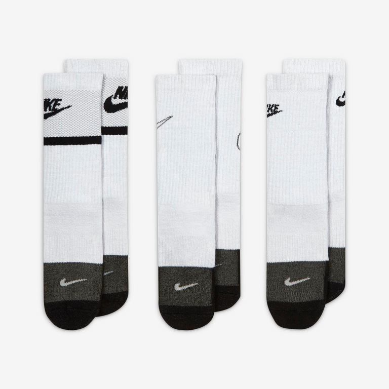 Meia Nike Everyday Cush Crew (3 Pares) Infantil - Foto 2