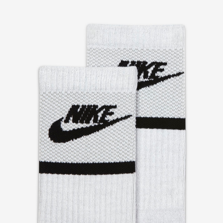 Meia Nike Everyday Cush Crew (3 Pares) Infantil - Foto 4