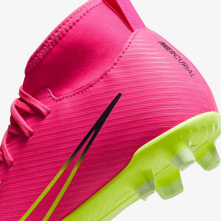 Chuteira Nike Mercurial Superfly 9 Club Infantil Campo - Foto 9